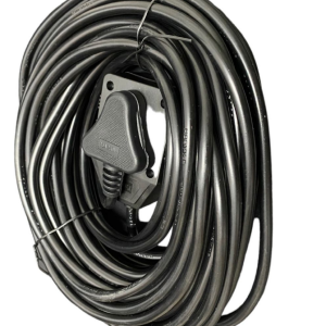 16A ELECTRICAL EXT 20M BLACK