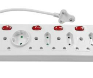 MULTIPLUG 5X16A 4X6A 1XSHUKO WHT