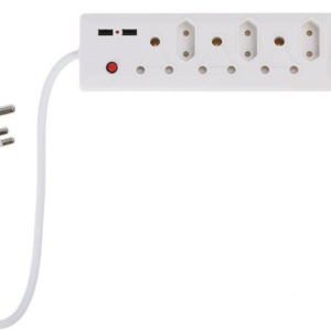 6 WAY SWITCHED MULTI-PLUG