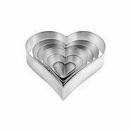 Heart Shaped Cookie Cutters 6pcs