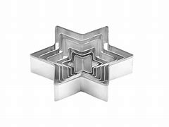 Set 6 Cookie Cutters Star Shaped