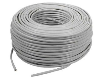 CABLE CAT6 FTP 24AWG WHITE (305M)