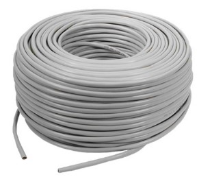 CABLE CAT6 FTP 24AWG WHITE (100M)