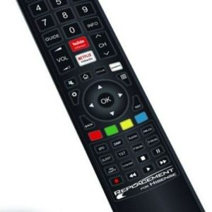 Replacement remote for HISENSE TV