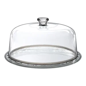 PALLADIO CAKE PLATE WITH DOME